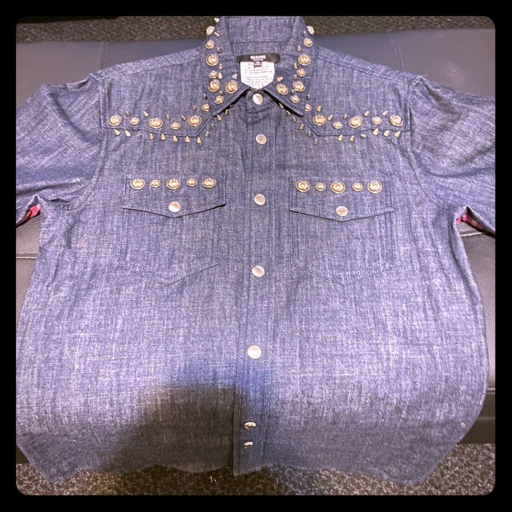 Versace long sleeve button up